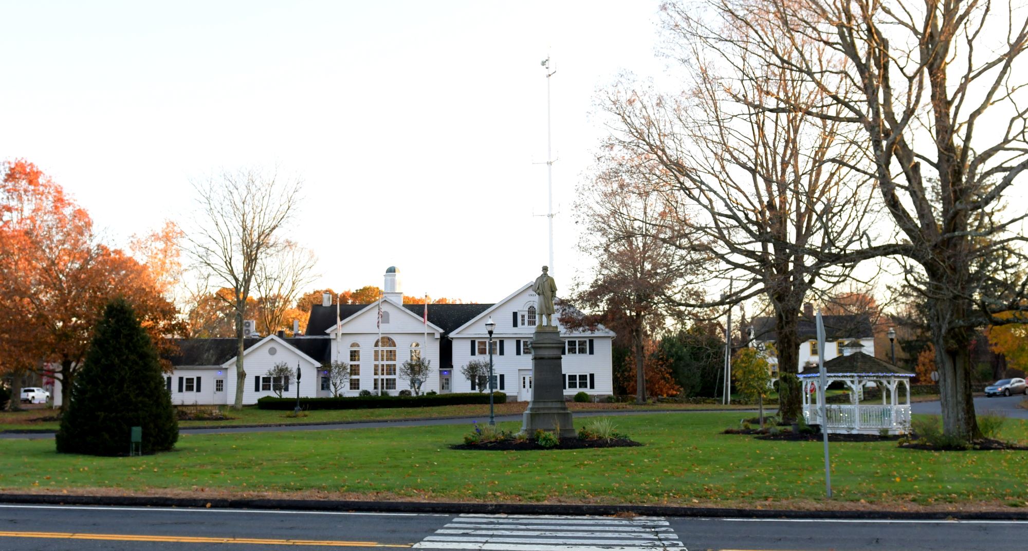 Statue on Town Green